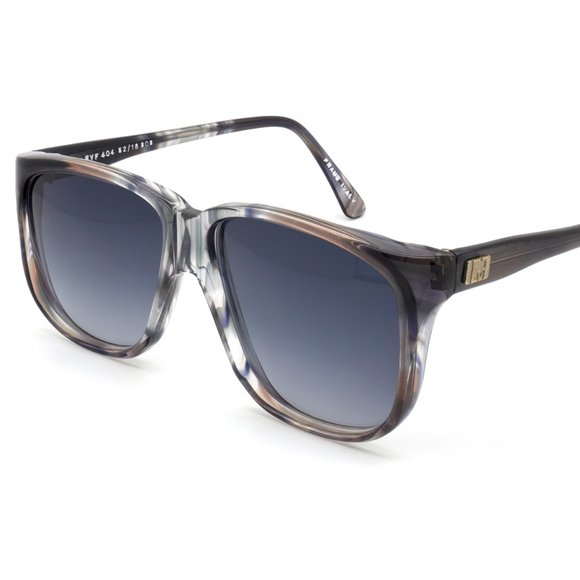 Square vintage sunglasses by Von Furstenberg